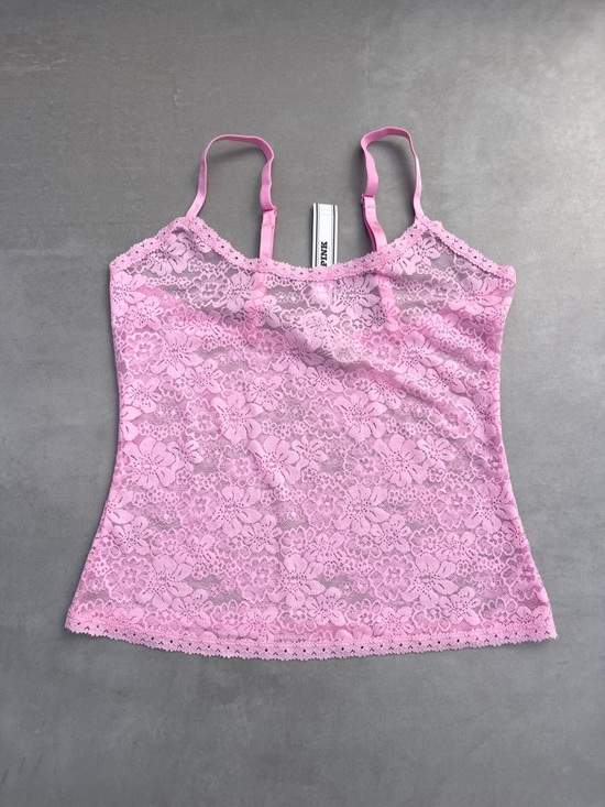 Victoria's Secret Other - Victoria’s Secret PINK Lace Tank Top